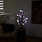 2ft. Pre-Lit Artificial Halloween Eyeballs, Ghosts, Bats & Pumpkins 24 LED Lighted Ornament Tree